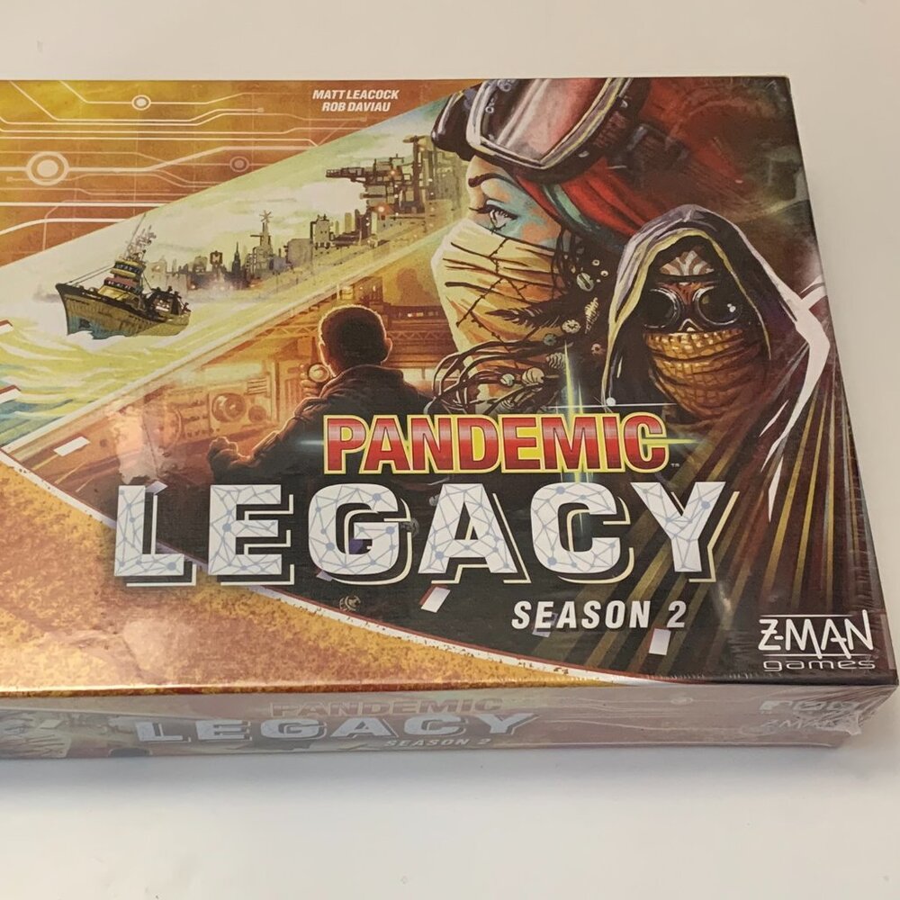 Pandemic Legacy: Season 2 Yellow Edition Board Game - Factory Sealed BRAND NEW